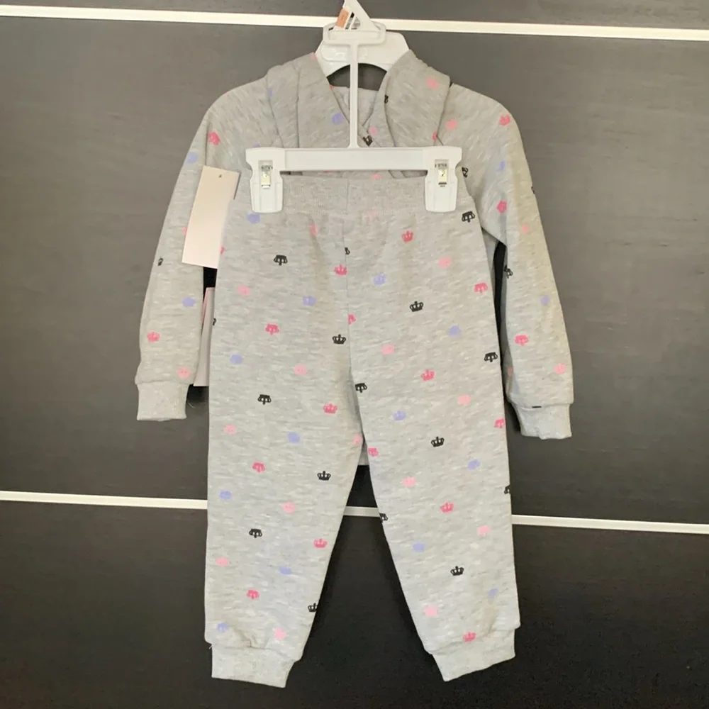 Juicy by Juicy Couture Baby Girls 2 Piece Pant Set 2T
